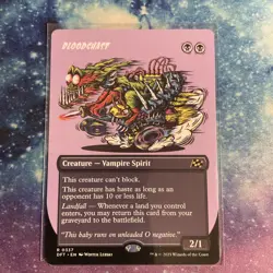 Bloodghast (REGULAR) x1 - MTG Aetherdrift DFT #337 - Image 1