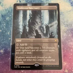 Soulstone Sanctuary (REGULAR) x1 - MTG Foundations FDN #356 - Image 1