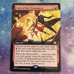 Path of the Pyromancer (REGULAR) x1 - MTG March of the Machine Commander MOC - Image 1