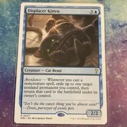 Displacer Kitten (REGULAR) x1 - MTG Mystery Booster 2 MB2 #27 - Image 1