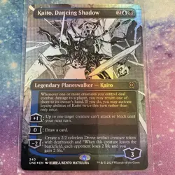 Kaito, Dancing Shadow (FOIL) x1 - MTG Phyrexia: All Will Be One ONE #340 - Image 1