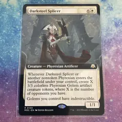 Darksteel Splicer (REGULAR) x1 - MTG March of the Machine Commander MOC #100 - Image 1