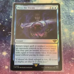 Press the Enemy (FOIL) x1 - MTG The Lord of the Rings: Tales of Middle-earth 65 - Image 1