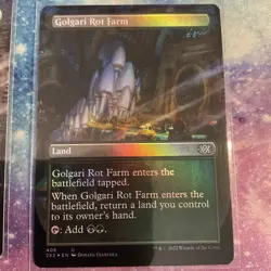 Golgari Rot Farm (FOIL) x1 - MTG Double Masters 2022 2X2 #406 - Image 1