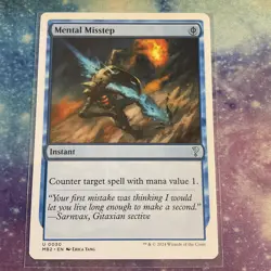 Mental Misstep (REGULAR) x1 - MTG Mystery Booster 2 MB2 #30 - Image 1