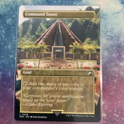Command Tower (REGULAR) x1 - MTG Jurassic World Collection REX #26 - Image 1