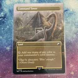 Command Tower (REGULAR) x1 - MTG Jurassic World Collection REX #26 - Image 2