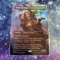 Drake Hatcher (FOIL) x1 - MTG Foundations FDN #306 - Image 1