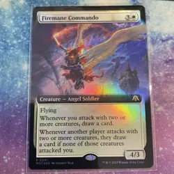 Firemane Commando (FOIL) x1 - MTG March of the Machine Commander MOC #81 - Image 1