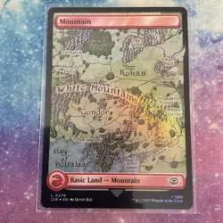 Mountain (FOIL) x1 - MTG The Lord of the Rings: Tales of Middle-earth LTR #279 - Image 1