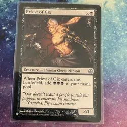 Priest of Gix (REGULAR) x1 - MTG The List PLST #DDE-7 - Image 1