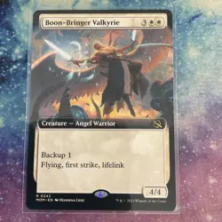 Boon-Bringer Valkyrie (REGULAR) x1 - MTG March of the Machine MOM #343 - Image 1