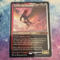 Aurelia, the Warleader (REGULAR) x1 - MTG Double Masters 2022 2X2 #477 - Image 1