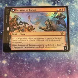 Invasion of Karsus Refraction Elemental (FOIL) x1 - MTG March of the Machine - Image 1