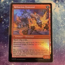 Invasion of Karsus Refraction Elemental (FOIL) x1 - MTG March of the Machine - Image 2