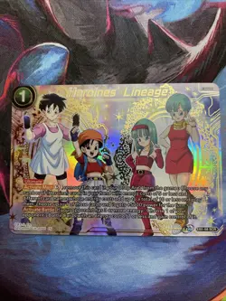 Heroines’ Lineage SCR (Battle Evolution Booster) Dragon Ball Super Card Game NM - Image 1