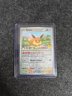Eevee - (Pokemon Day 2025) (Reverse Cosmos Holo) 074/131 Reverse Holo - Image 3
