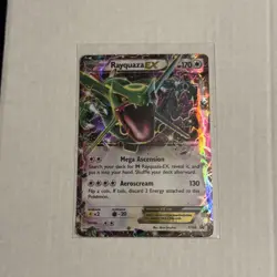 Pokemon TCG Rayquaza EX XY69 Holo Black Star Promo Card. Pk000769 - Image 1