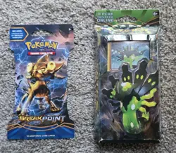 Pokemon TCG Break Point Booster Pack Fates Collide Pack 1 Coin New From 2016!!! - Image 2
