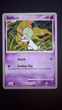 Pokemon TCG - Ralts 15/17 - 2008 World Championships Pop Series 7 - Image 1
