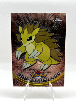 Sandslash #28 Pokemon Topps Chrome - Image 1