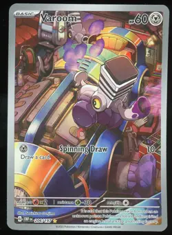 Pokemon TCG Varoom Holo Illustration Rare Full Art Obsidian Flames 206/197 NM - Image 1