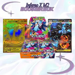 Inferno X Sealed Booster Box M2 Pokemon TCG Japanese EX Mega US SELLER - Image 1