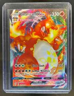 2020 Pokemon Sword & Shield Darkness Ablaze Charizard VMAX #020/189 - Image 1