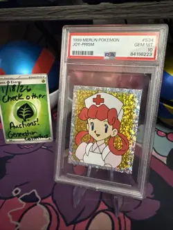 1999 MERLIN POKEMON #S34 JOY-PRISM PSA 10 FAST SHIPPING!! - Image 2