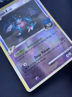 Pokemon TCG Toxicroak Platinum 40/127 Reverse Holo Rare HP. - Image 4