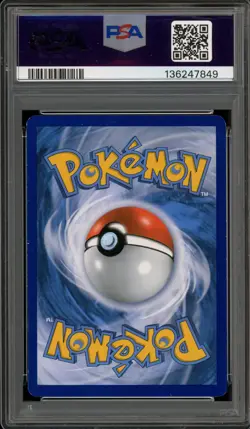 Pokemon Team Magma's Groudon EX Double Crisis Full Art #15 PSA 7 - Image 2
