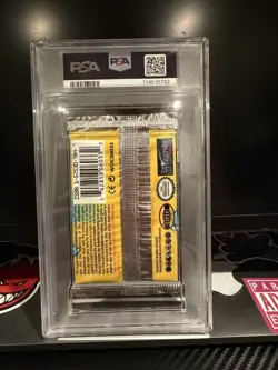 PSA 9 1999 WOTC ENGLISH POKEMON TCG BASE SET UNLIMITED FOIL PACK BLASTOISE ART - Image 2