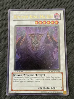 Revived King Ha Des (UTR) Ultimate Rare CSOC-EN044 1st Edition Yu-Gi-Oh! - Image 1