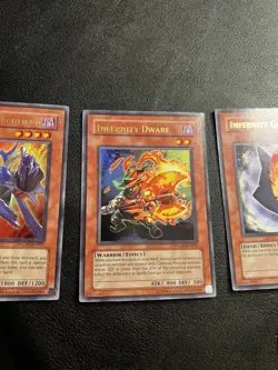 Yu-Gi-Oh! Infernity Archfiend, Dwarf, Guardian WC09 Lot x3 WC09-EN001-003 - Image 3
