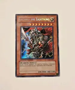 Yugioh Gilford The Lightning CT2-EN001 Secret Rare MP - Image 1