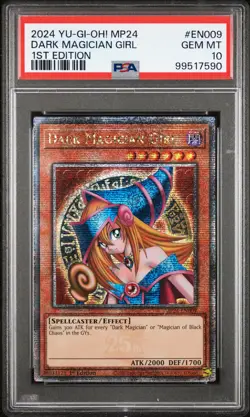 Dark Magician Girl MP24-EN009 1st Edition QCR Yugioh PSA 10 *590 - Image 1