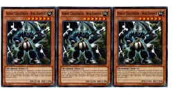 Yugioh- 3X Heroic Challenger - War Hammer - Common - 1st - REDU-EN006 - NM - Image 1