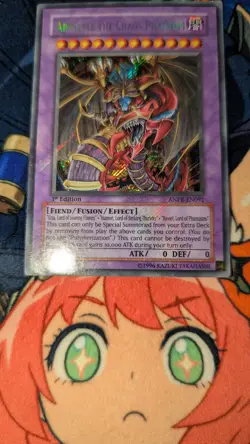 YuGiOh! | Armityle the Chaos Phantom | ANPR-EN091 Secret Rare 1st Ed. | MP-PL - Image 3