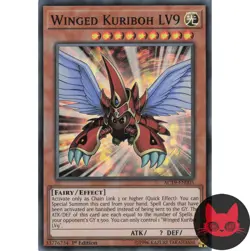 Yugioh Winged Kuriboh LV9 AC19-EN005 Super Rare 1st Edition NM - Image 1