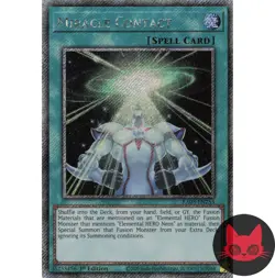 Yugioh Miracle Contact RA03-EN253 Platinum Secret Rare 1st Edition NM - Image 1
