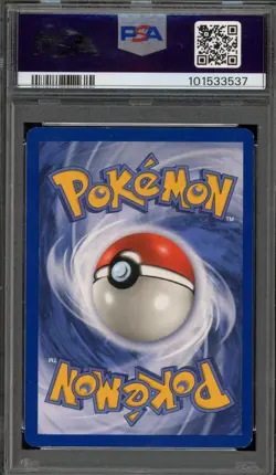 Pokemon Dragonite Fossil Unlimited Holo Rare #4 PSA 8 - Image 2