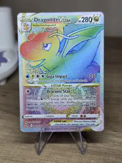 Dragonite VSTAR (Secret) Secret Rare Pokemon GO 081/078 - Image 1