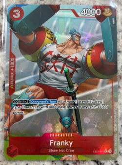 Franky Parallel ST21-011 Starter Deck EX Gear 5 One Piece English Alt Art - Image 1