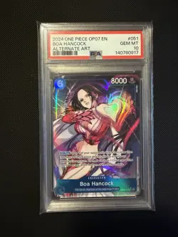 Boa Hancock (Parallel) OP07-051 One Piece 500 Years in the Future - PSA 10 - Image 1