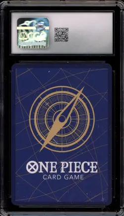 One Piece CCG Dracule Mihawk Azure Sea's Seven JPN Manga Alt Art OP14-119 CGC 10 - Image 2