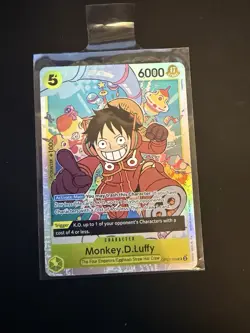 One Piece TCG • Monkey.D.Luffy OP07-109 • Super Rare • ENG/NM - Image 1