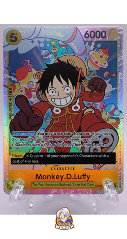 MONKEY D LUFFY OP07-109 (SR) - 500 Years in the Future - English - Image 1