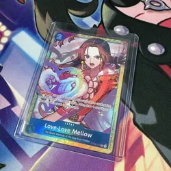 Bandai One Piece CCG Love-Love Mellow ST03-017 Boa Hancock Event Foil English - Image 3