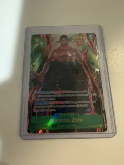 Roronoa Zoro (Alternate Art) OP06-118 Wings of the Captain Foil - Image 1