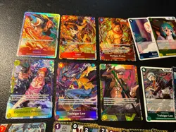 One Piece Card Game English Foil Lot - Illustration Box 5/6 Promos + NM - Image 3